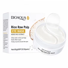 پچ زیر چشم برنج بیواکوا|BIOAQUA Rice Raw Pulp Eye Mask
