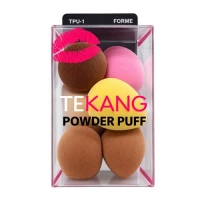 پد کانسیلر 6 تایی پاور پاف|concealer makeup power puff pad