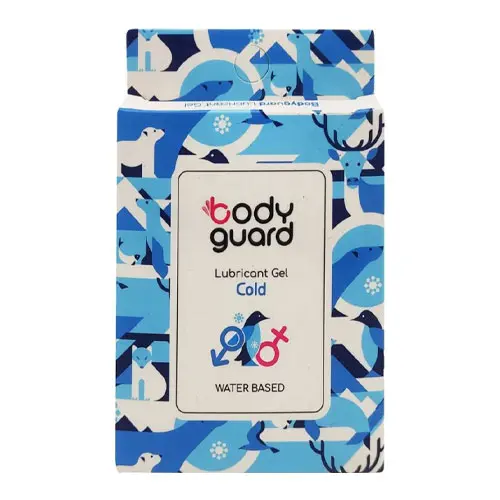 ساشه ژل لوبریکانت خنک‌کننده بسته 3 عددی بادیگارد|Cooling Lubricant Gel Sachet BODY GUARD
