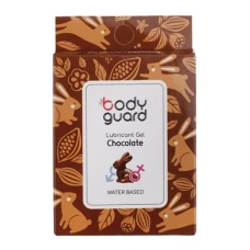 ژل لوبریکانت شکلات بسته 3 عددی بادیگارد|BODY GUARD Lubricant Gel Chocolate 