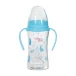 شیشه شیر خوری پیرکس دسته دار دهانه عریض ارتودنسی بی بی لند 240 میل|Baby Land Orthodontic Pyrex Milk Bottle Wide Mouth with handle 240ml