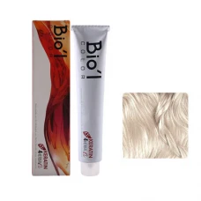 رنگ مو بلوند نقره ای ویژه روشن شماره 0010 بیول|Biol Hair Color Extra Natural Silver 0010