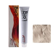 رنگ مو بلوند پلاتینه دودی روشن شماره11.1 بیول|Biol Platinum Light Platinum Ash Hair Color 11.1