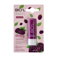 بالم لب کر و فرش شاتوت بیول|Biol Care And Fresh Black Mulberry Lip Balm