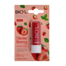 بالم لب کر و سوییت توت فرنگی بیول|Biol Care And Sweet Straw Berry Lip Balm