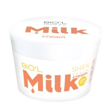 کرم میلک شیر و شیا مناسب پوست نرمال تا خشک|Biol Milk And Shea Cream For Normal And Dry Skins