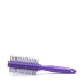 برس مو بنفش سوزن پلاستیکی گرد مدل آی استایل بیول|Biol Purple Round Plastic Needle Hair Brush Model I Style