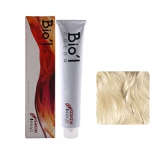 رنگ مو بلوند دودی پلاتینه شماره 10.1 بیول|Biol Ash Platinum Ash Hair Color 10.1