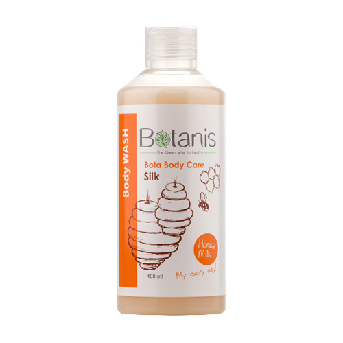 شامپو بدن کرمی نرم کننده بوتانیس|Botanis Body Wash Bota Silk
