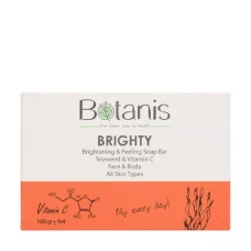 صابون روشن کننده و لایه بردار پوست بوتانیس|Botanis Brightening And Peeling Beauty Soap Bar