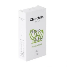 کاندوم چرچیلز مدل ریبد اند داتد حاوی اسانس وانیل تعداد 12 عددی|Churchills Ribbed And Dotted Condoms 12PSC