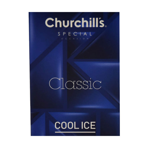 کاندوم مدل کول آیس تعداد 3 عددی چرچیلز|Churchills Cool Ice Condoms 3PSC