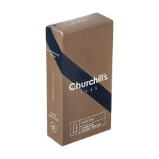 کاندوم چرچیلز مدل اولترا تین حاوی روان کننده تعداد 12 عددی|Churchills Ultra Thin Condoms 12PSC