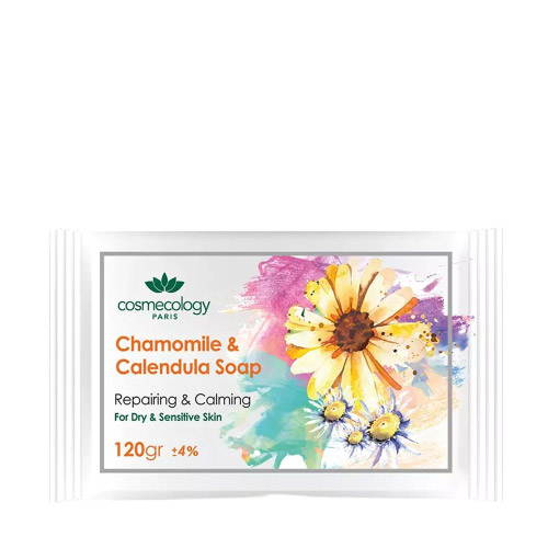 صابون بابونه و کالاندولا کاسمکولوژی|Cosmecology Chamomile And Calendula Soap