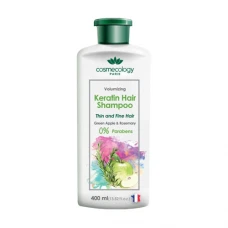 شامپو کراتینه حجم دهنده موهای نازک و ضعیف کاسمکولوژی|Cosmecology Volumizing Keratin Hair Shampoo