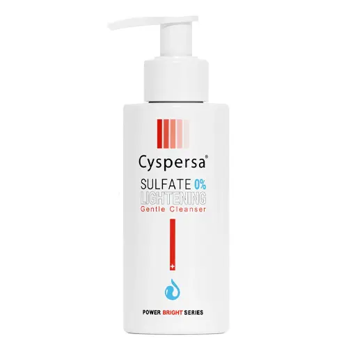 ژل شستشوی صورت ضدلک پاوربرایت سیسپرسا|Cyspersa Gentle Cleaner Lightening 150 ml