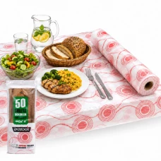 سفره چاپ رومی 50 متری دارکوب|Darkoob Roman Printing Disposable Tablecloth 50m
