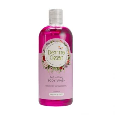 شامپو بدن شکوفه گیلاس مخصوص بانوان 500 میل درماکلین|Refreshing Body Wash With Apple Blossom Extract 500ml DERMA CLEAN