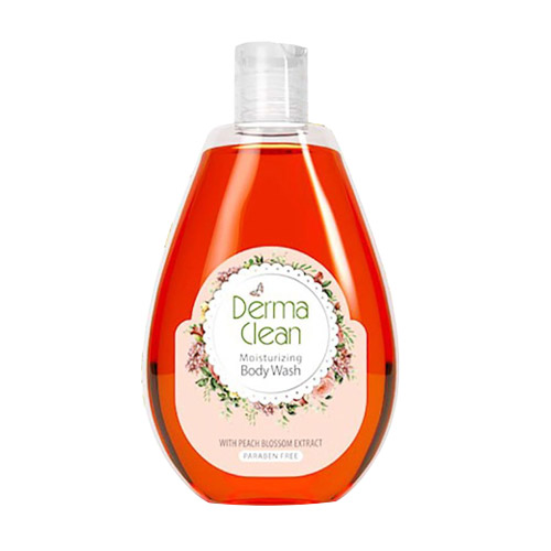 شامپو بدن شکوفه هلو 300 میل درماکلین|Derma Clean Refreshing Body Wash With Peach Blossom Extract 300ml