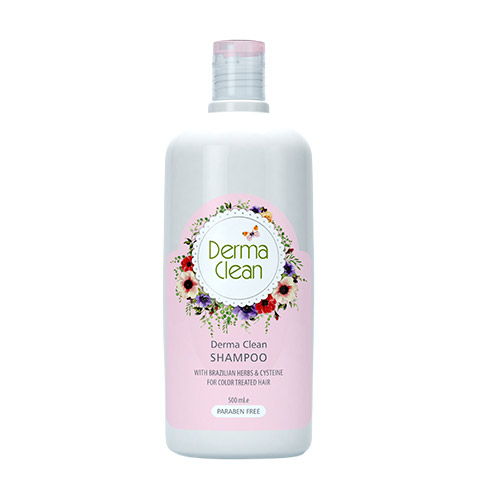 شامپو مخصوص موهای رنگ شده 250 میل درماکلین|Derma Clean Shampoo For Colored Hair 250ml