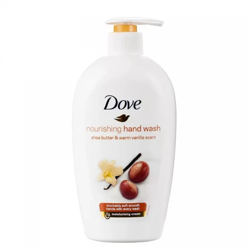 مایع دستشویی داو با عصاره شی باتر و وانیل وزن 500 گرم|Dove Hand Wash With Shea Butter And Warm Vanilla Scent 500gr