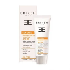 کرم ضد آفتاب ضد جوش اریکه|Erikeh Sunscreen Anti Acne Spf50
