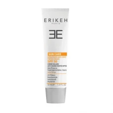 ضد آفتاب و ضد لک رنگی اس پی اف 50 اریکه|Erikeh Sunscreen Anti Taches Cream Tinted SPF50
