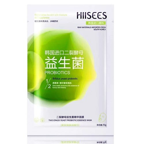 ماسک ورقه ای پروبیوتیک مرطوب کننده و مغذی هایسیس|Hllsees Probiotics Moisturizing face mask