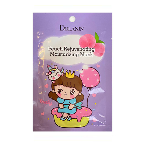 دلانژن ماسک ورقه ای هلو بازسازنده و مرطوب کننده|Dolanjn Peach Rejuvrnating Moisturizing Mask