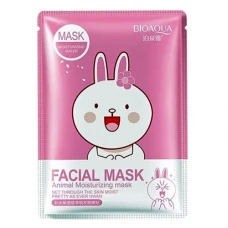  ماسک آبرسان صورت ورقه ای و مرطوب کننده خرگوش بایو آکوا |Bioaqua Moisturizing Hydrating Facial Mask