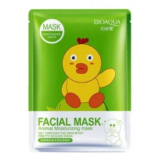  ماسک صورت ورقه ای بازسازنده و نرم کننده جوجه بایو آکو |Bioaqua Smooth Delicate Facial Mask