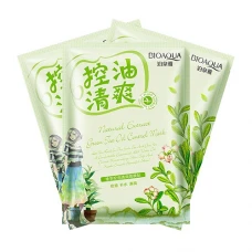 ماسک ورقه ای صورت مرطوب و زیبا کننده چای سبز بایو آکوا |Bioaqua Green Tea Moisturizing And Beautiful Mask