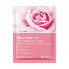  ماسک ورقه ای صورت روشن کننده رز بایو آکوا |Bioaqua Rose Essence Brighten Skin Mask 
