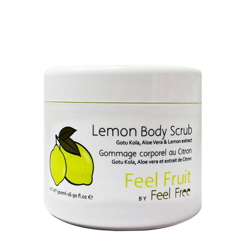 اسکراب بدن لیمویی فیل فری|Feel Free Lemon Body Scrub 500 ml