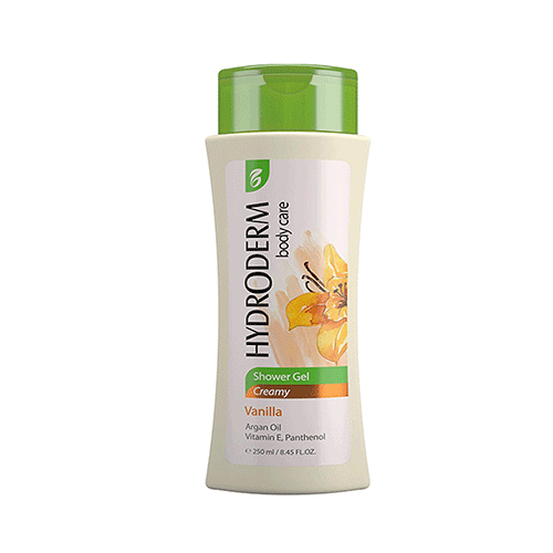 شامپو کرمی بدن وانیل و آرگان هیدرودرم| Hydroderm Vanilla Creamy Shower Gel