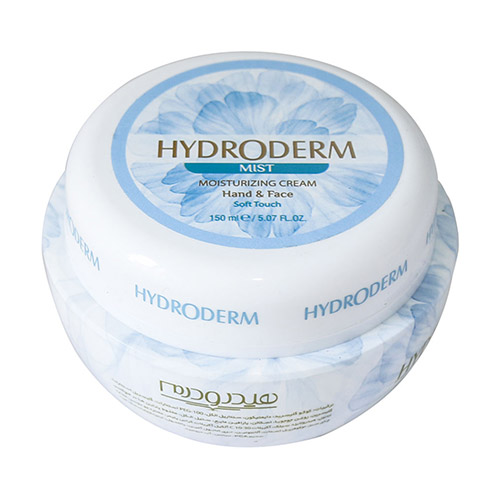 کرم مرطوب کننده دست و صورت هیدرودرم مدل میست|Hydroderm Moisturizing Cream Hand & Face Model Mist