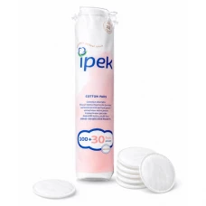 پد پاک کننده آرایش ایپک 130 عددی|IPEK Makeup Cotton Pads