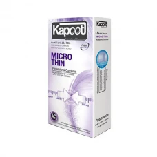 کاندوم میکروتین 12 عددی کاپوت|Kapoot Micro Thin Condom 12Pcs