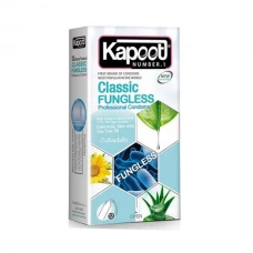 کاندوم کلاسیک ضد قارچ 12 عددی کاپوت|Kapoot Classic Fungless Condom 12Pcs 