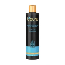 شامپو آبرسان و درخشان کننده مو حاوی سبوس برنج و جلبک اسپیرولینا لپیور|Lpure Hydrating With Spirulina Extract Hair Shampoo
