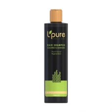 شامپو حاوی جلبک اسپیرولینا مناسب موهای رنگ شده و آسیب دیده لپیور|Lpure Nutritional With Spirulina Extract Hair Shampoo