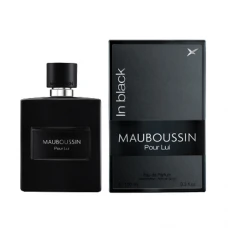 عطر مردانه پور لویی بلک 100 میل مابوسین|Mauboussin Black Pour Lui Men perfume 100ml