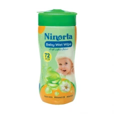دستمال مرطوب پاک کننده کودک نینورتا|Ninorta baby clean Wet