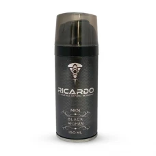 اسپری خوشبو کننده مردانه با رایحه بلک افغان ریکاردو|Ricardo Black Afgano Deodorant For Men