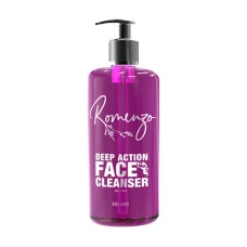 ژل شستشوی صورت پوست چرب رومنزو|Romenzo Deep Action Face Cleanser