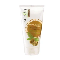 کرم اسکراب (لایه بردار) گردو شون|Schon Deep Cleansing Scrub With Walnut Exfoliator 