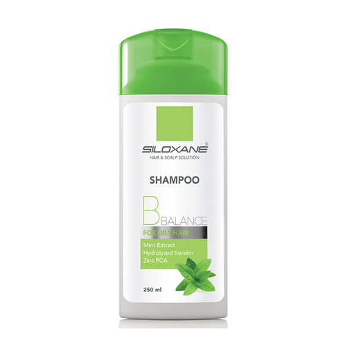 شامپو سيلوكسان حاوی عصاره نعناع مخصوص موهای چرب 250 میل|Siloxane Hair Shampoo For Oily Hair 250 ml