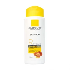 شامپو ترمیم کننده سیلوکسان حاوی روغن آرگان مخصوص موهای آسیب دیده 400 میل|Siloxane Repair Hair Shampoo For Damaged Hair 400 ml