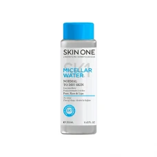 محلول پاک کننده آرایش پوست نرمال تا خشک اسکین وان|MICELLAR WATER NORMAL TO DRY SKIN ONE
