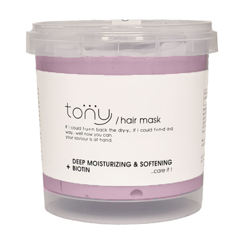 ماسک مو مرطوب کننده و نرم کننده مخصوص موی کراتین شده تونی 175 میل|Tony Deep Moisturizing And Softening Leave in Hair Mask 175 ml 
